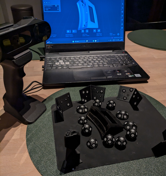 3D scanning parts
